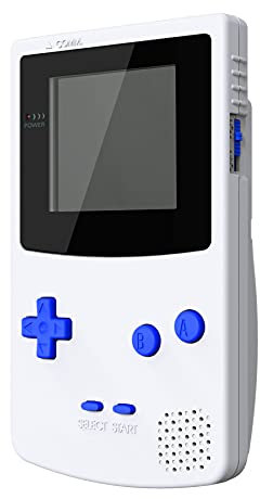 eXtremeRate Ersatz Tasten für GBC Handheld Game Console, Ersatzteile Knöpfe A/B Knopf D-Pad Power/Select/Start Buttons kompatibel mit Nintendo Gameboy Color(Blau)-Konsole Nicht enthalten