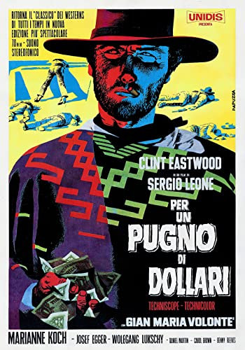 Film Poster für eine Faust Dollar 70 x 100 cm