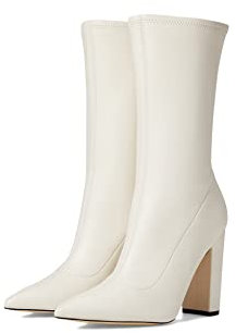 GUESS Stivali da donna Abbale Mid Polf, Chic Crema 150, 38 EU