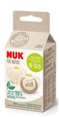 Schnuller NUK für Natur Latex 18-36 2 Stück