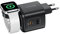 NEWDERY Ladestation für Apple Watch 36W USB C Ladegerät Ladestecker Netzteil Stecker für Apple Watch 9/8/7/6/5/4/3/2/1/ultra/SE, für iPhone 16 15 Pro Max/14 Pro/11/für iPad/für Samsung Galaxy S24/S23