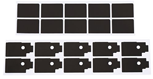 iPartsBuy 10 Ensembles pour iPhone 8 Carte mère Retour Stickers