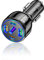 75W Ultra-Fast Car Charger, 30W/QC3.0/Type C 5-Port Smart Shunt 12 Volt Car Adapter Cigarette Lighter USB Charger Compatible with iPhone 14 Pro MAX/13,MacBook Pro,iPad Pro (3USB+2PDBlack)