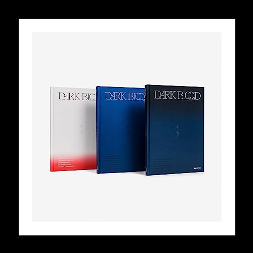 ENHYPEN DARK BLOOD 4th Mini Album CD+Photobook+Photocard+Postcard+Sticker+Tracking Sealed (SET(FULL+HALF+NEW))