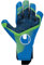 uhlsport Aquagrip HN Fußball Torwart-Handschuhe für optimalen Grip bei Nasswetter, 7.5
