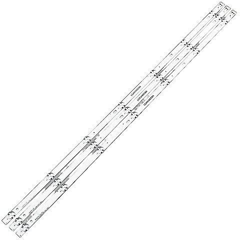 HABITZ 3 Strisce LED retroilluminate TV compatibili for LG 43 Pollici UHD_LED Arry_A-Type_161024 43LV340H LC43490057A LC43490086A LC43490088A LC43490089A