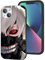 CHENQIAOHU Kompatibel mit iPhone 13 Hülle, Ganzkörperschutz Stoßfeste Schutzhülle Slim Thin Cover (Anime-Tokyo-Ghoul-Comic-3)