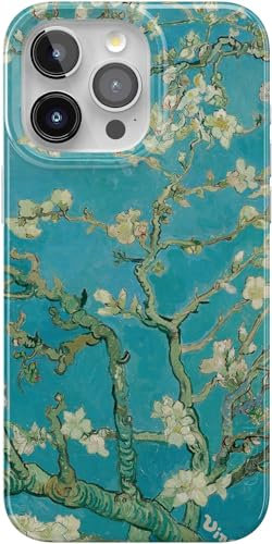 Casely iPhone 15 Pro Max Case | Van Gogh | Almond Blossom Floral | Classic Case | Compatible with MagSafe and Action Button