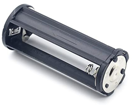 Support de batterie cylindrique en plastique noir pour 3 x piles AAA Convertisseur de batterie pour jouet Lampe de poche Adaptateur pour étui de batterie Aaa pour lampe de poche Support étanche Simple