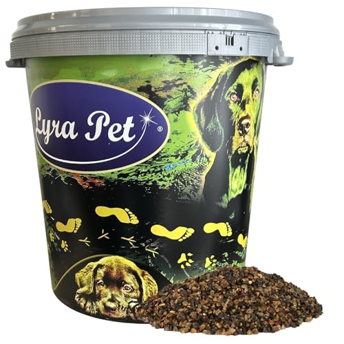 Lyra Pet® 10 kg Buchweizen in 30 L Tonne Vogelfutter Nagerfutter Nährstoffe | Reich an Proteinen, Kohlenhydraten & Ballaststoffen - Nährstoffreiches, ganzjähriges Vogelfutter - Ideal für Streufutter