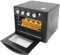 Forno per frittura multifunzione 25L - Friggitrice ad aria calda Forno ad aria grande capacità regolabile Macchina da pasticceria professionale Kit di cottura e arrostimento Forno da forno domestico