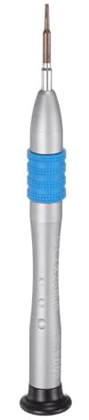 sourcing map Precision Slotted Screwdriver 1.2mm Magnetic Flat Head Mini Pen Style Screw Driver with Non-Slip Handle for Eyeglasses Watch Laptop Electronic, Blue