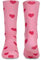 ELITEX TRAINING Calzini sportivi Performance per CrossTraining, Fitness, Palestra e Running. Fresco e durevole., Cuore rosa, 36-41