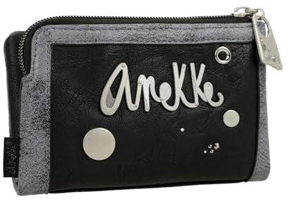 Anekke Crust Medium Wallet - Funktionales Design - Maße: 15/10/3 cm - Damen Accessoires und Accessoires, verschiedene, einzigartige, dekorative, verschieden, Einzigartig, dekorativ