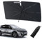 LANGBEAN Parasol Plegable para Peugeot 208 E-208 2019-2025, Parasol para Parabrisas Delantero para Opel Corsa F Corsa-e 2020-2025, Pantalla Solar Accesorios Bloqueador de Calor Protección UV