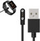 Chargeur Montre Connectée Magnétique Universel Smartwatch Câble USB 2 Broches 4 mm Conception ABS/PVC Charge Rapide 2h Protection Surtension Portable Compatible avec Samsung Garmin Fitbit