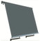 Tenda da Sole a Caduta inclinazione fissa cm 250 x 250 cm Grigio antracite senza cassone