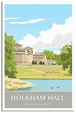 1000 Piece Jigsaws，Holkham Hall North Norfolk Jigsaw Adult Decompression Game Puzzle Students Toys for Children Christmas Birthday Gifts 38x26cm