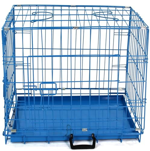 Easipet Blue Metal Dog Cages In 5 Sizes (30 Large)