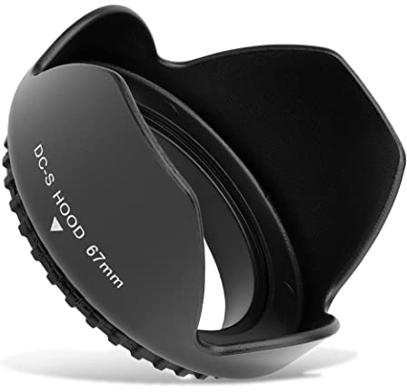 CELLONIC Paraluce compatibile con Ø 67mm con filettatura a vite Ø 67mm Lens Hood in Materiale sintetico protegge l'obiettivo e la lente da urti e graffi