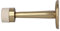 Amig - Premium Wall-Mounted Metal Doorstop - 73mm - White Rubber Buffer - Screws Included - Modern Design - Easy Installation - Brushed Gold & Stainless - Steel Finish
