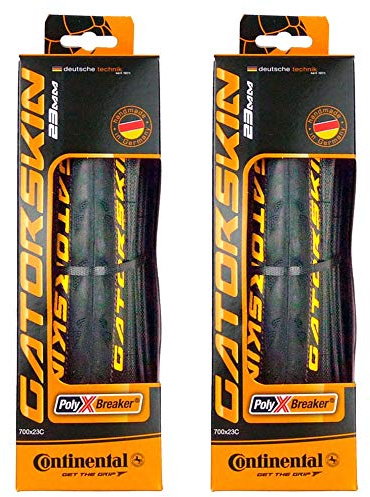 Continental GatorSkin DuraSkin Tire, 2-Count (Folding, 700 x 23mm)