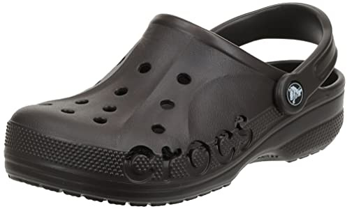 Crocs Unisex-Adult Baya Clogs, Espresso, 11 Women/9 Men