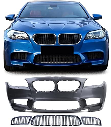 Sport Front Stoßstange + Gitter + Abdeckungen passend für BMW 5er F10 F11 10-13