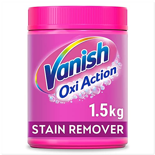 Vanish Oxi Action Colour Safe Powder Fabric Stain Remover, 1.5 kg