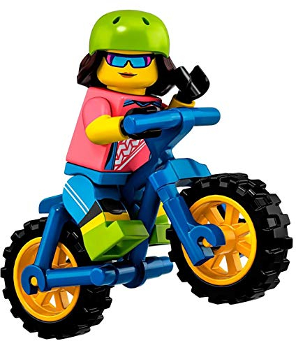 Mini Figur Lego Serie 19 71025 #16 Radfahrer
