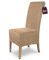 SCHEFFLER-Home Stuhlhussen 6er Set Leon Beige/elastische Wildleder Hussen für Stühle/Robustes Freischwinger Hussen Set/Stuhlhussen Stretch & Lederoptik/Stuhl Hussen waschbar