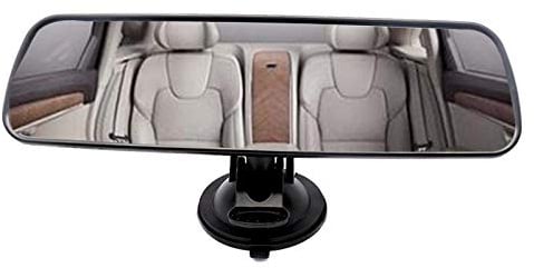 Auto Rückspiegel Universal Innenspiegel Saugnapf Spiegel, Panorama Rückspiegel Auto Innen Rückspiegel Universal Innenspiegel für Auto