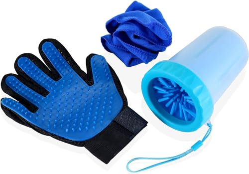 Poopski Dog Paw Cleaner Cup Washer for Your Pet Puppy and Adult Dogs Muddy Paws and Foot