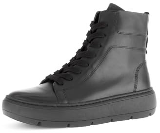 Gabor Botines con cordones, Botines Mujer,Mejor ajuste, Negro 27., 41 EU
