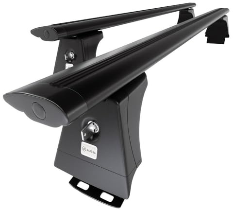 Mossa Alu-Dachträger passend für Honda CR-V III SUV 2007-2011 schwarz DBE | Montagepunkte