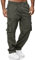Pantalon Cargo Tactique Militaire Homme - Jogging Treillis Noir pour VTT et Travail
