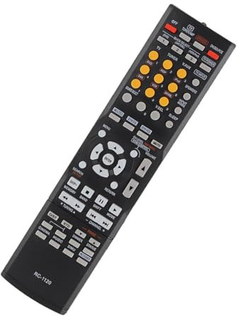 jojofuny Learning Remote Control for Tv Wireless Infrared Remote Controller Compatible Av Receiver Black Easy to Use for Tv Control Scenario