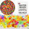 PINNACLE DYNAMICS Colorful Rainbow Mix Water Beads - 20,000 Pcs (100+ Grams) - 16mm - Biodegradable Gel Soil Beads - Decorative Water Balls for Stress Relief - Crystal Gel Balls as Vase Filler