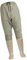 Perfeclan Wathose für Damen, Wathose, Strumpffuß, wasserdicht, rutschfest, zum Angeln, mit Stiefeln, Wathose mit Stiefelfuß für Outdoor-Sportarten, 38