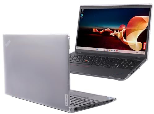 mCover case ONLY Compatible for 2023-2025 15.6 Lenovo ThinkPad L15 Gen 3 | Gen 4 Series Windows Notebook Computers (NOT Fitting Any Other Models)- Clear