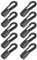 Happyyami Zelt Haken Clips Gummiseil Schnalle Multifunktionale Abspannhaken Mit 8mm Durchmesser Für Sonnensegel Zelt Und Outdoor Aktivitäten