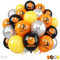 Basketball-Luftballons, 30 Stück, 30,5 cm, Orange, Schwarz, Metallic-Silber und Basketball-bedruckte Latex-Luftballons für Sport-Motto-Party, All-Star-Jungen, Geburtstagsdekorationen