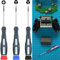 Screwdriver Kit Compatible with Nintendo Switch, Magnetic Tri Winged Screwdriver Y0 Y00 PH00 Y Shaped Tip & Cross Shaped Wing Screwdrivers Compatible with Nintendo Switch Console Joy Con Controller