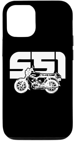 S51 Oldtimer Moped Simson-S51 Hülle für iPhone 12/12 Pro