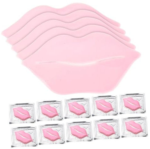 DECOMELODY 30 Stück Lippenmasken Peeling Feuchtigkeitsspendend Kompakt Tragbare Kosmetische Lippenpflege Für Reisen Und Zuhause Schutz Vor Trockenen Rissigen Lippen
