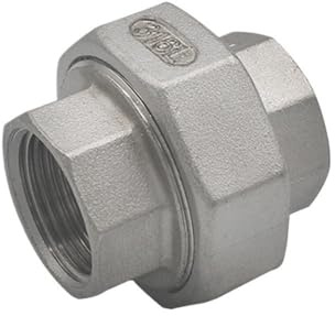 Raccord de raccord fileté femelle BSP en acier inoxydable 316L, 1 pièce, raccord de tuyau moulé for une installation facile(2in)