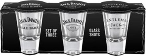 Jack Daniel's Licenza Barware - Set di 3 bicchierini