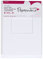 Papermania PMA150107 Passepartoutkarten, mit Öffnung quadratisch 300 g/m² A6 weiß