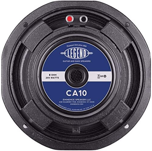 Eminence LEGEND CA10-8 10 Bass Guitar Speaker, 200 Watts at 8 Ohms