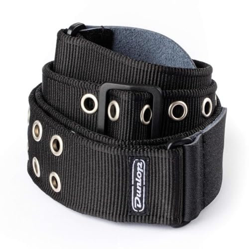 Jim Dunlop Guitar Strap - Grommet Black